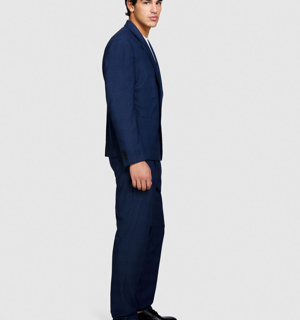 Single-breasted blazer - men's blazers - Dark Blue | Sisley image number 2